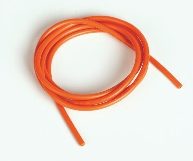 Fil silicone Orange AWG 14 Extra souple