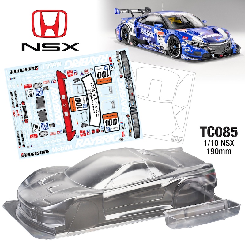 Carrosserie 1/10 Honda NSX TC085