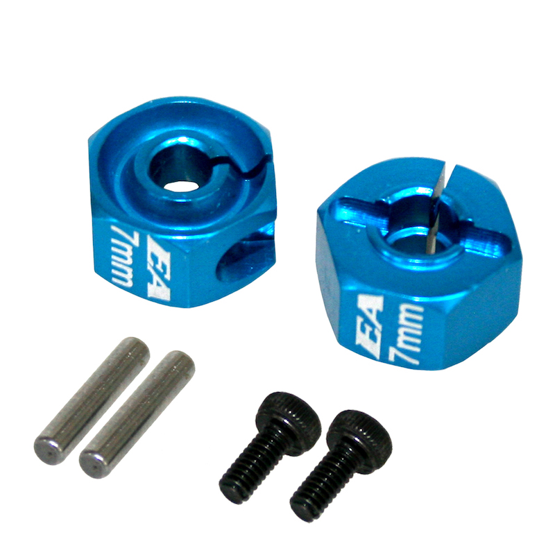 Hexagone alu 7 Mm TT01 / TT02