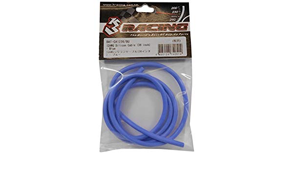 Cable Silicone Bleu 12AWG