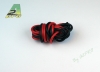 Fil silicone AWG16 - 1,32mm rouge+noir