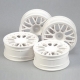 Jantes 24mm Type BBS Blanche (x4) 53468 TAMIYA