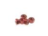 Ecrou nylstop en alu 2mm (10) rouge