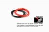 Fil Silicone multi-brin 20AWG Noir/Rouge 1M