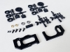 Support moteur Alu complet groupe C Tamiya FOC04