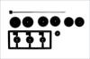 COURONNE+PIGNONS MOTEUR MINI-Z AWD