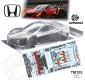 Carrosserie Honda NSX 210Mm TEAM C