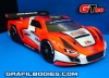 Carrosserie GTR8 Lexan 1/8 GT8 Wide