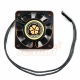 Ventilateur 40x40 3 racing en alu