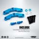 Support alu bielette de carrossage TT02